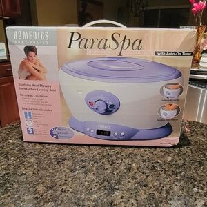 New Homedics ParaSpa Select Heat Therapy Paraffin Bath PAR-120